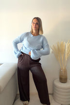 Pull en maille Azur - Bleu ciel Maddy & Co