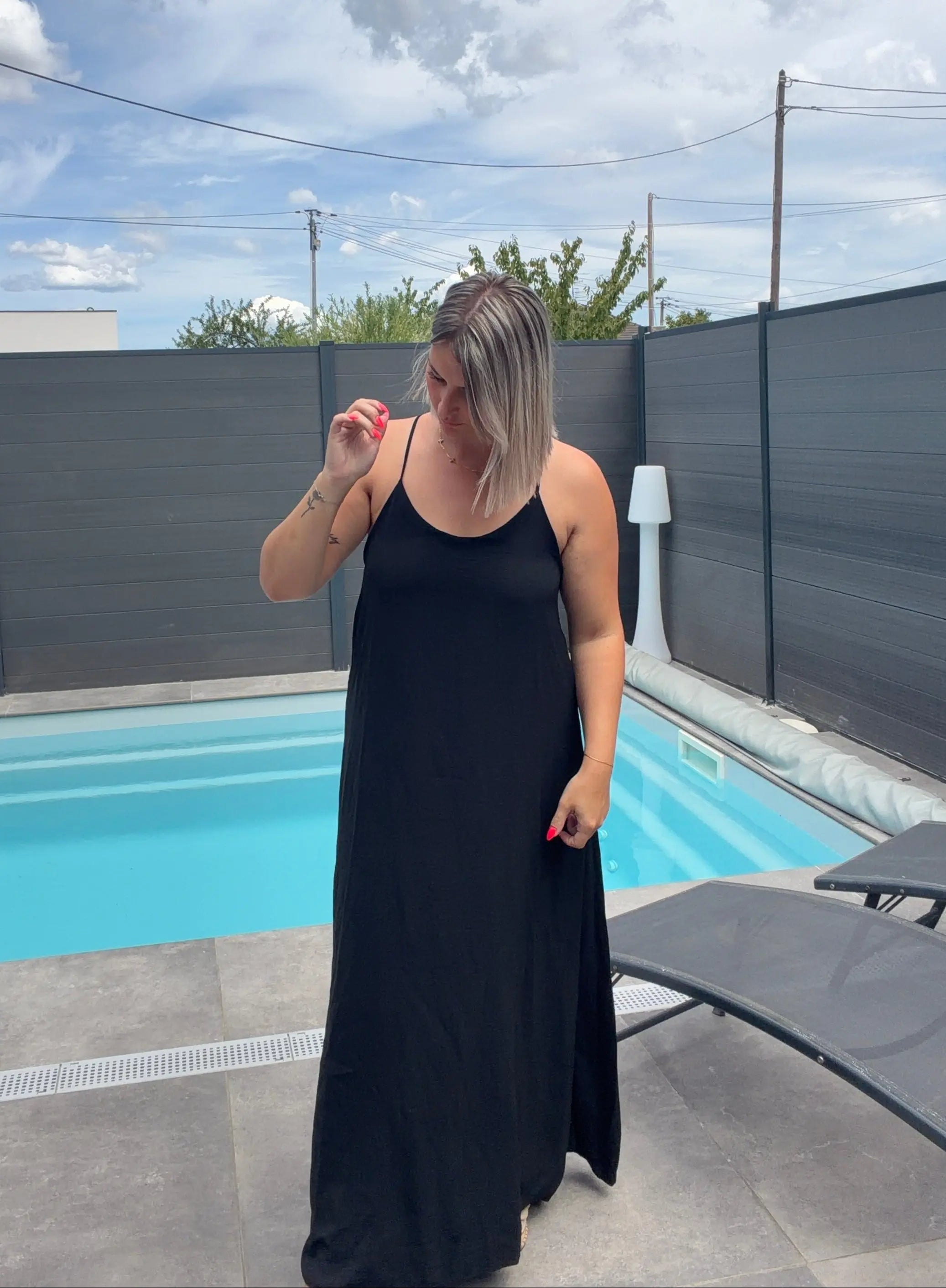 Robe Paula - Noir Maddy & Co