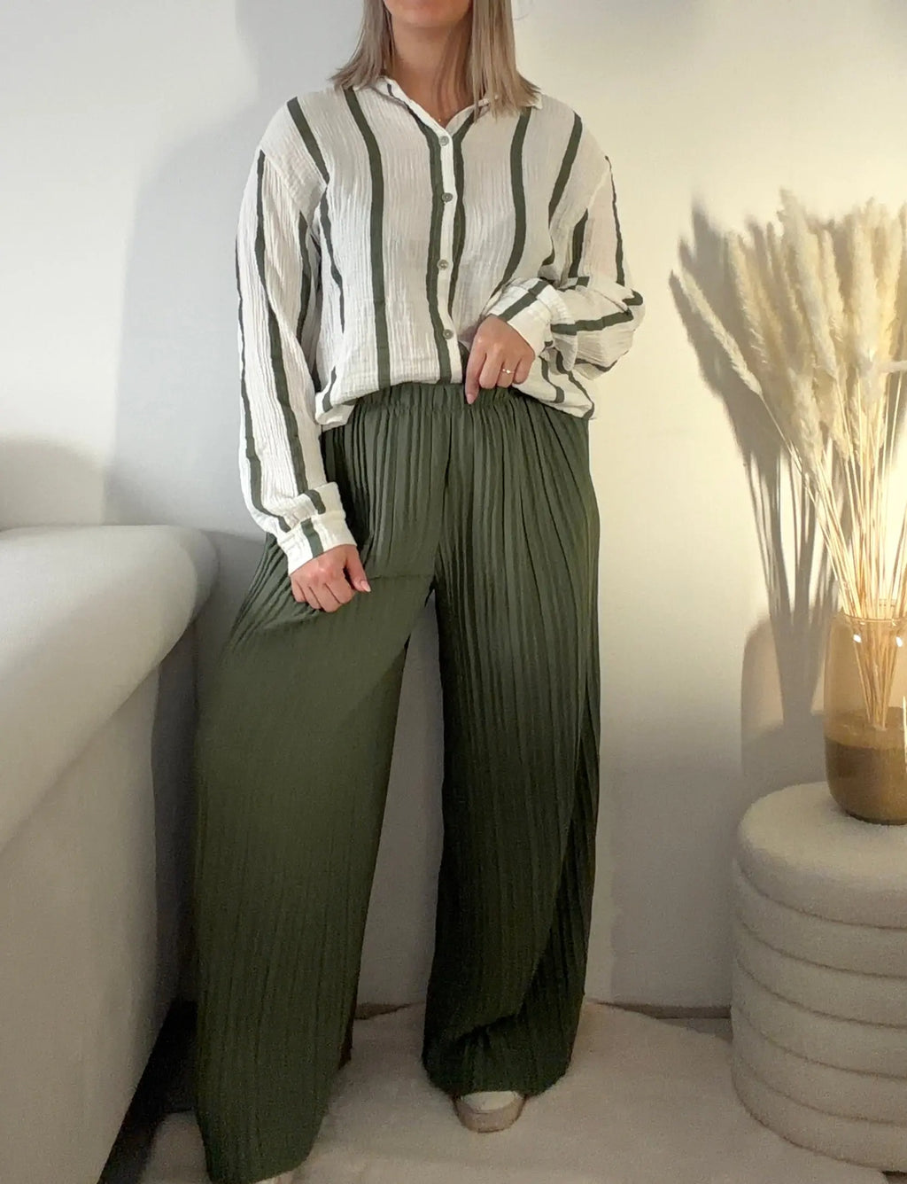 Pantalon Alma - Kaki Maddy & Co