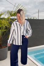 Chemise Bleu - Serena Maddy & Co