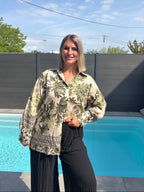 Chemise Pauline - Kaki Maddy & Co