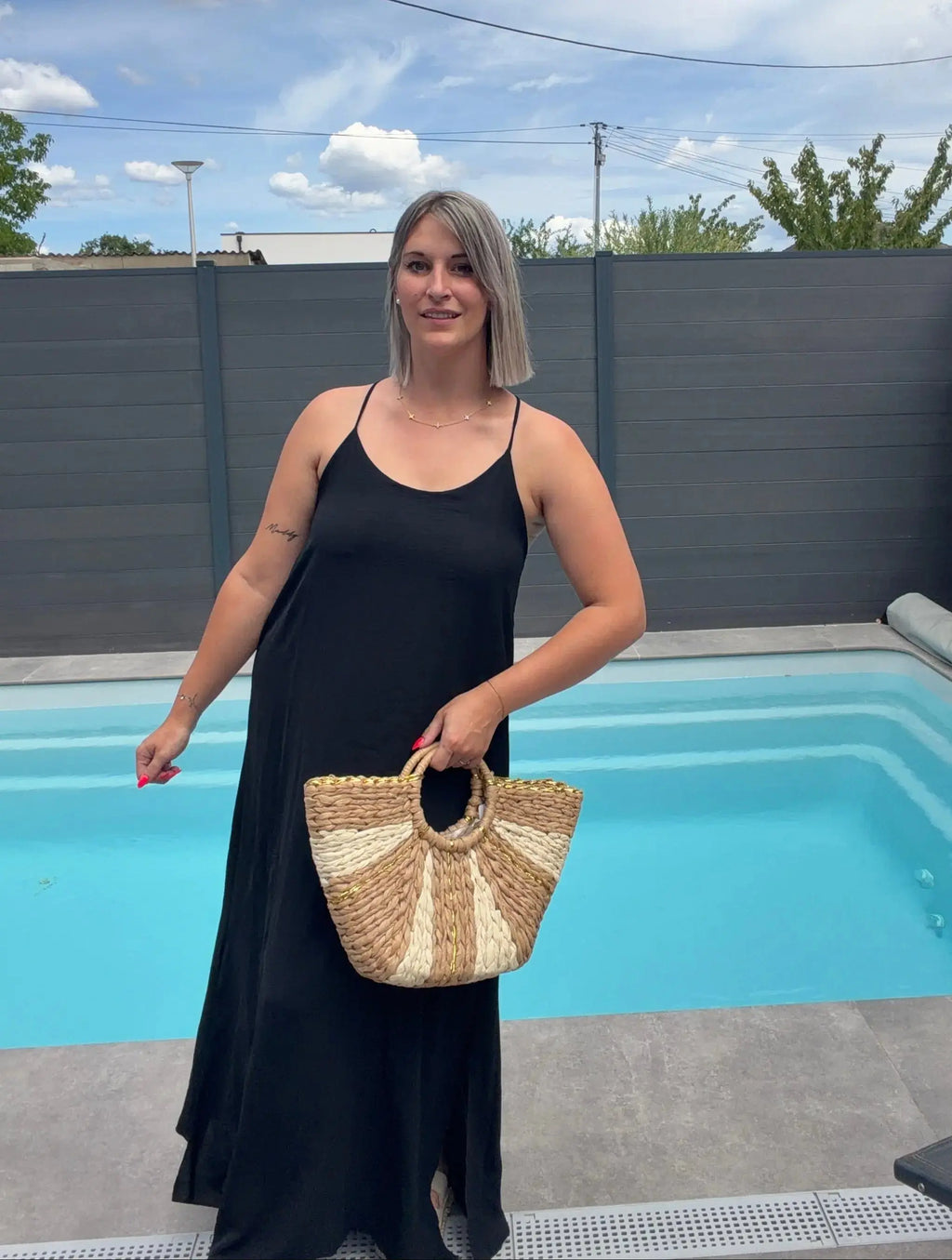 Robe Paula - Noir Maddy & Co