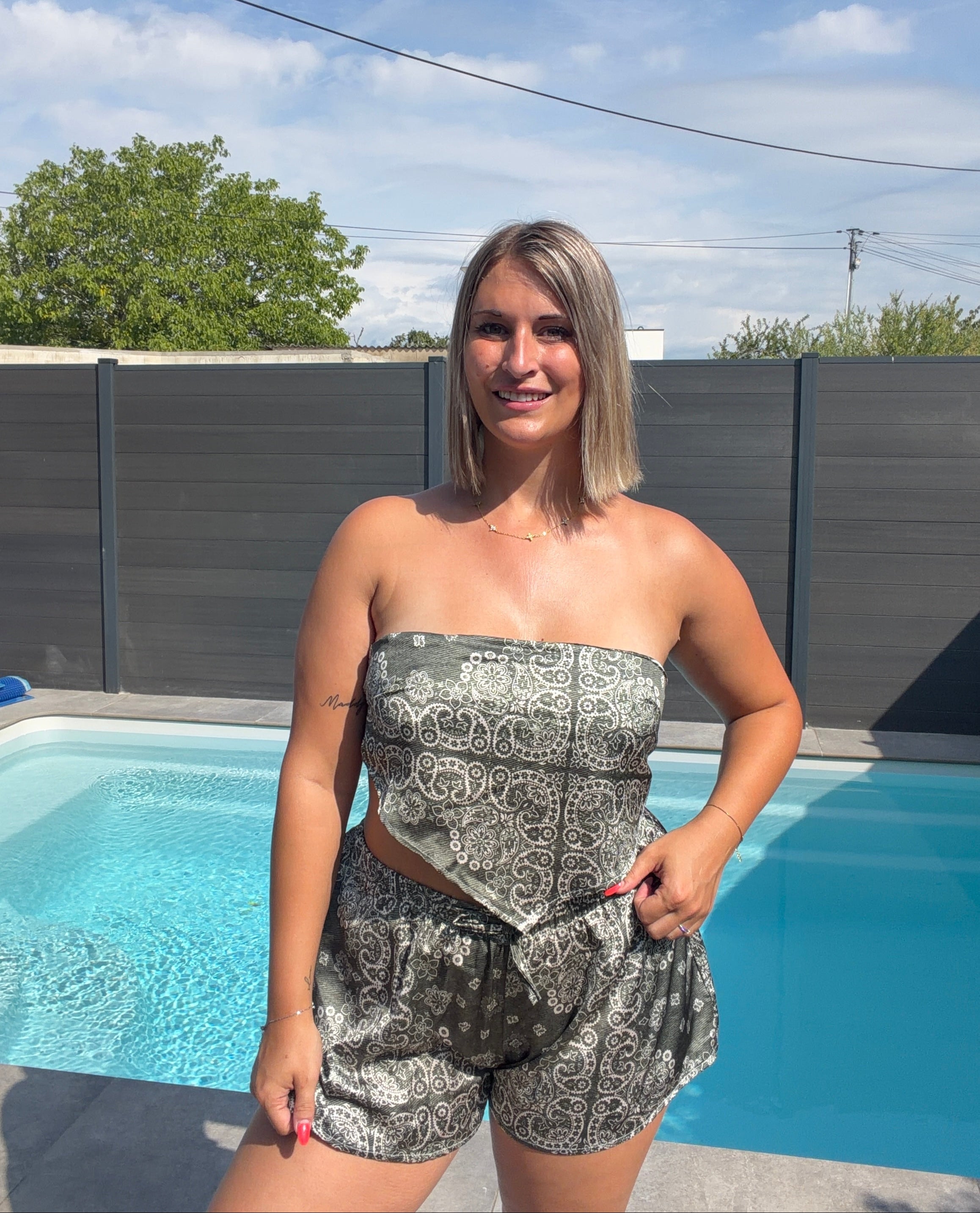 Ensemble bandana - Kaki Maddy & Co