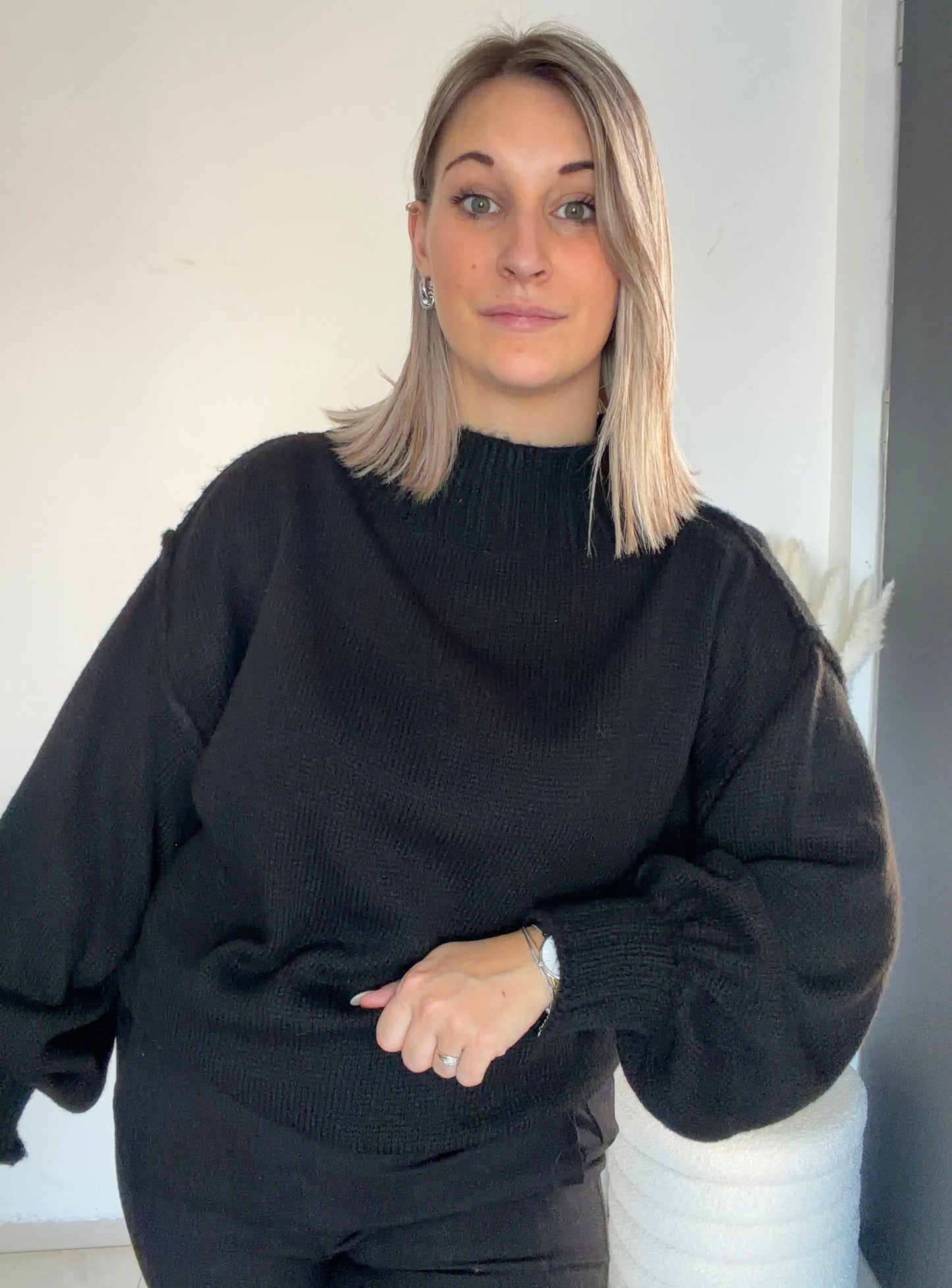 Pull col montant KEYNA - Maille douce & look moderne 