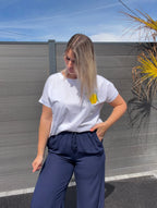 T-shirt - Lemon Cello bleu Maddy & Co