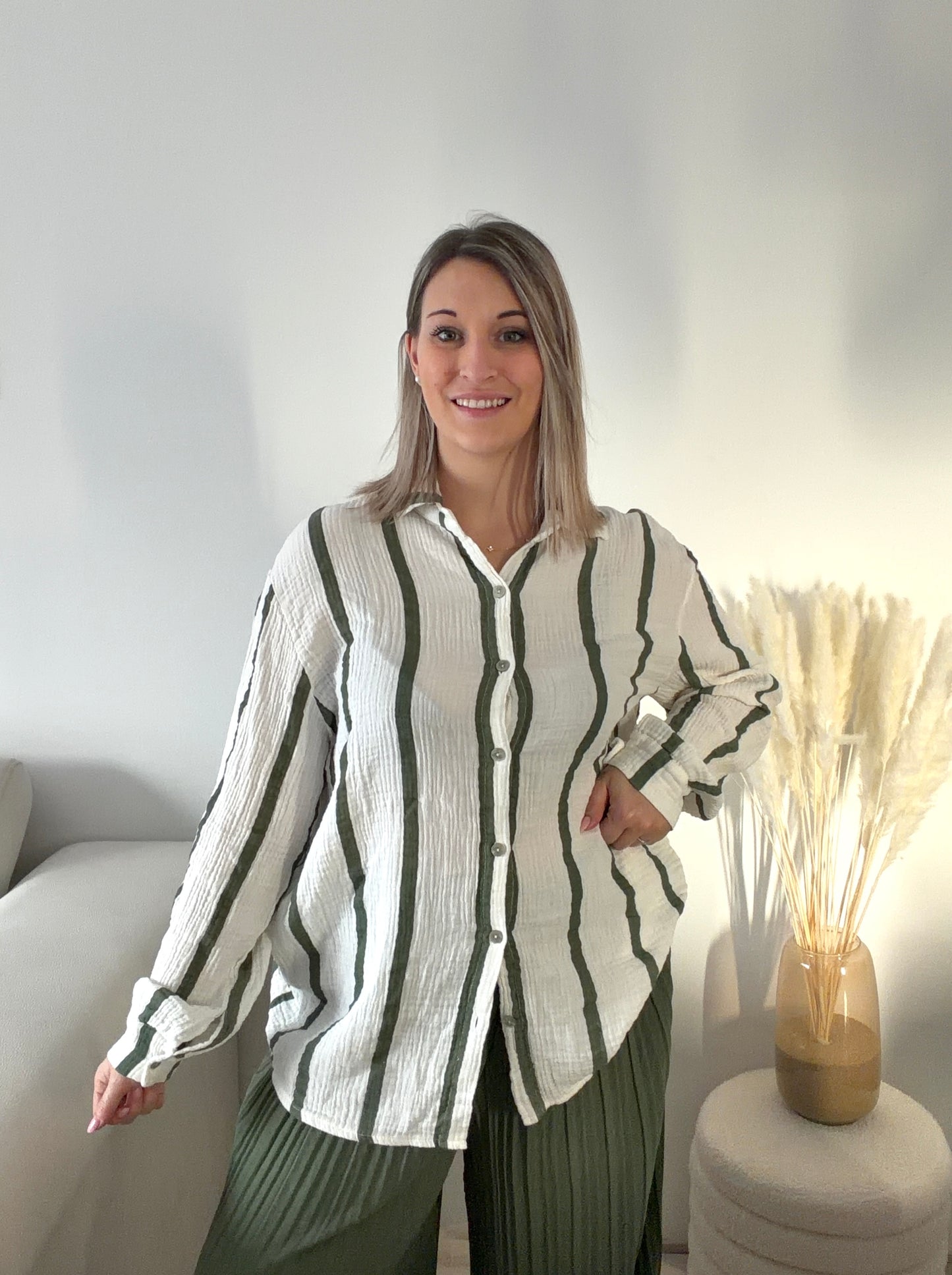 Chemise Kaki - Serena