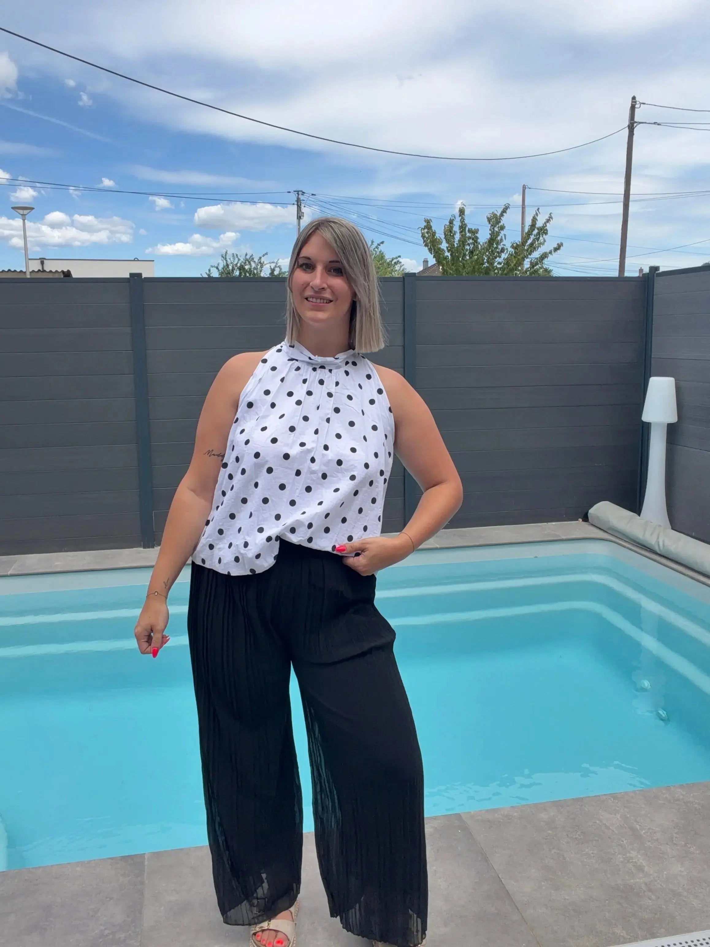 Pantalon Alma - Noir Maddy & Co