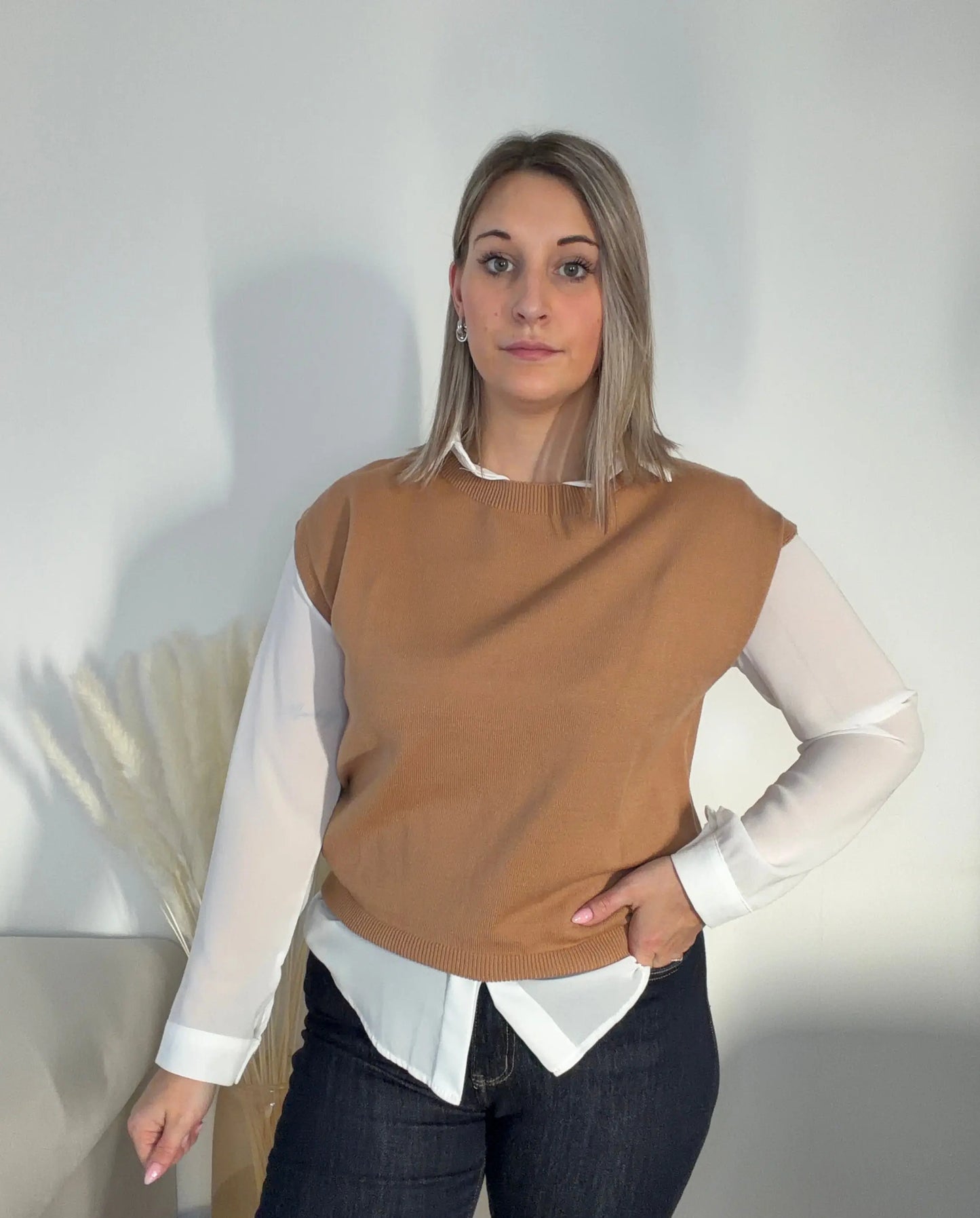 Pull sans manches CLARA Maddy & Co