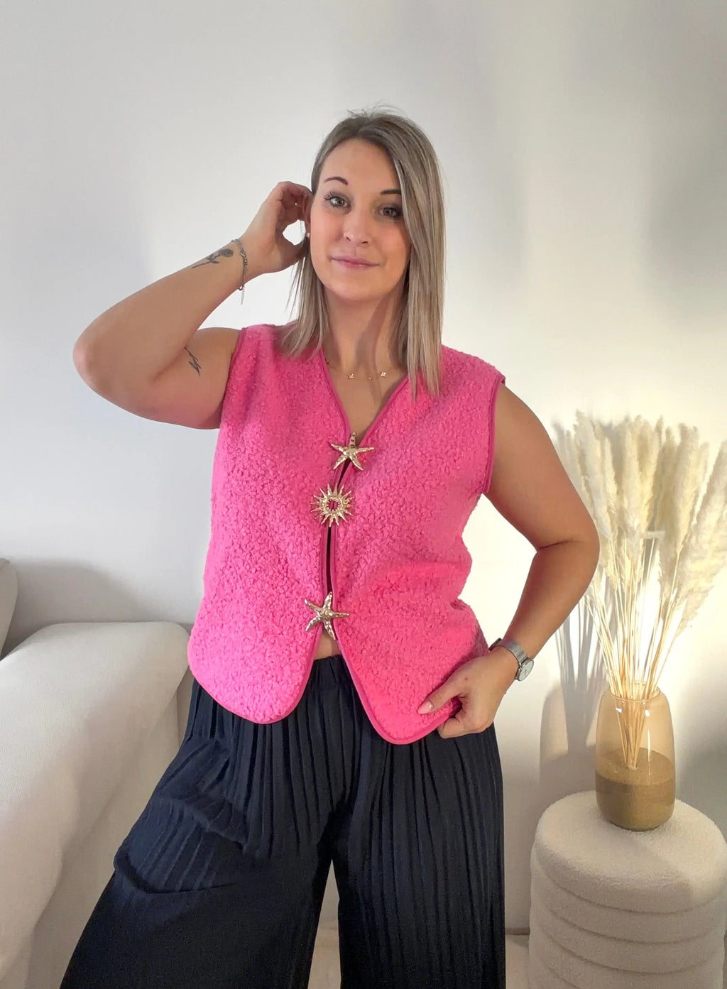 Gilet sans manches Roseline - Bijou soleil Maddy & Co
