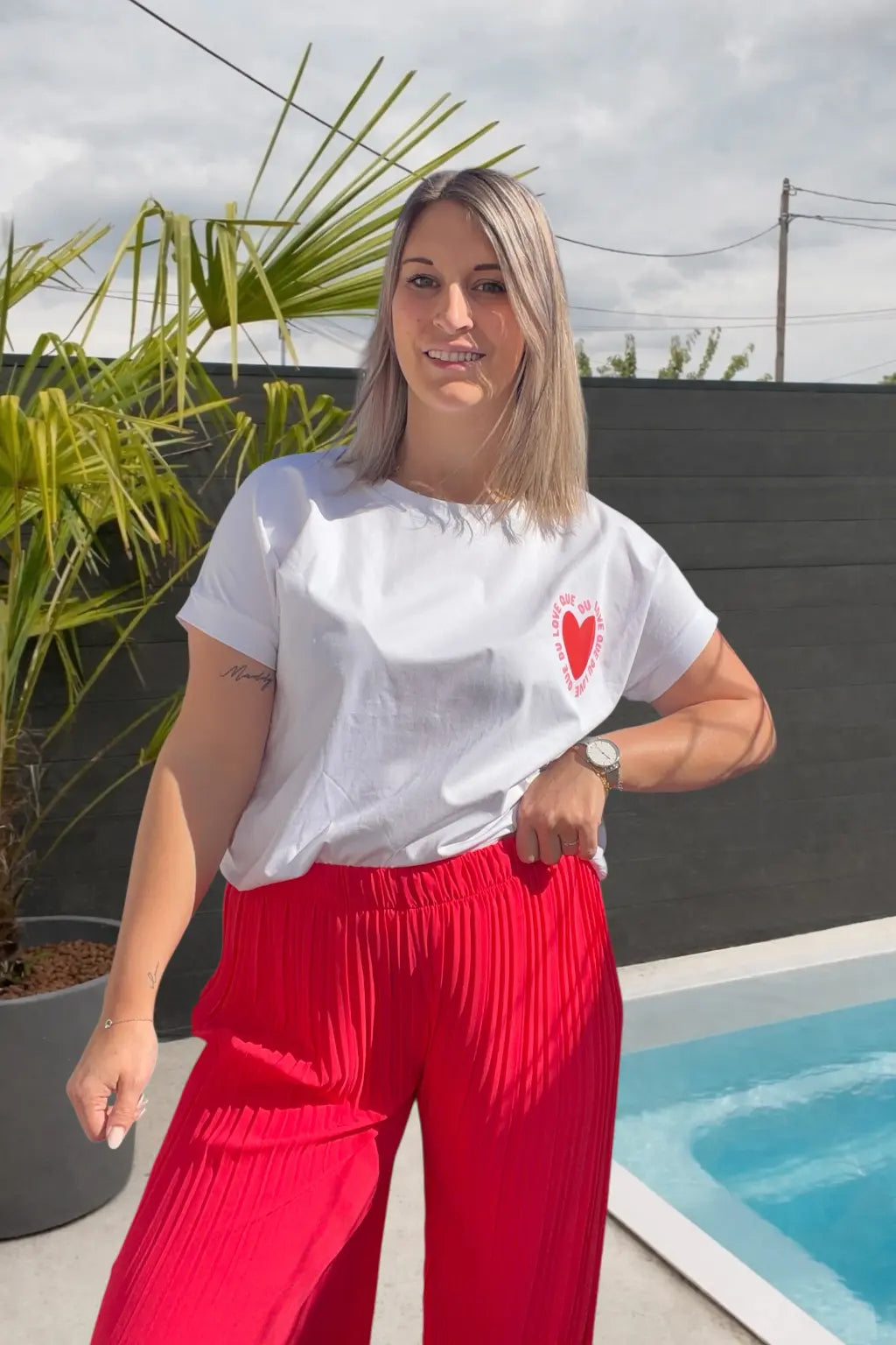 T-shirt - Que du Love Maddy & Co