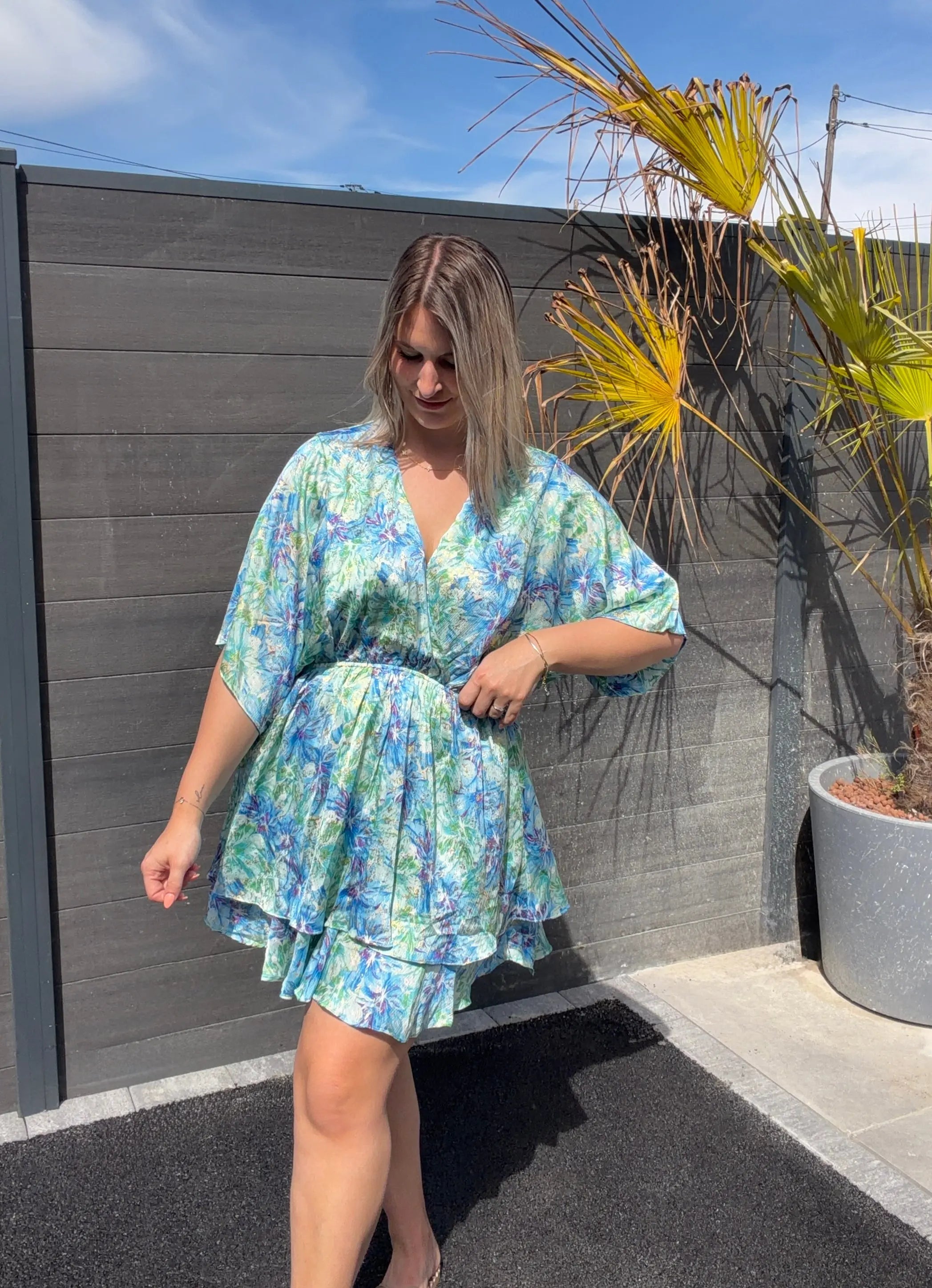 Robe Ivy- Bleu Maddy & Co