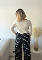 Pantalon Athéna - Noir à pois Maddy & Co