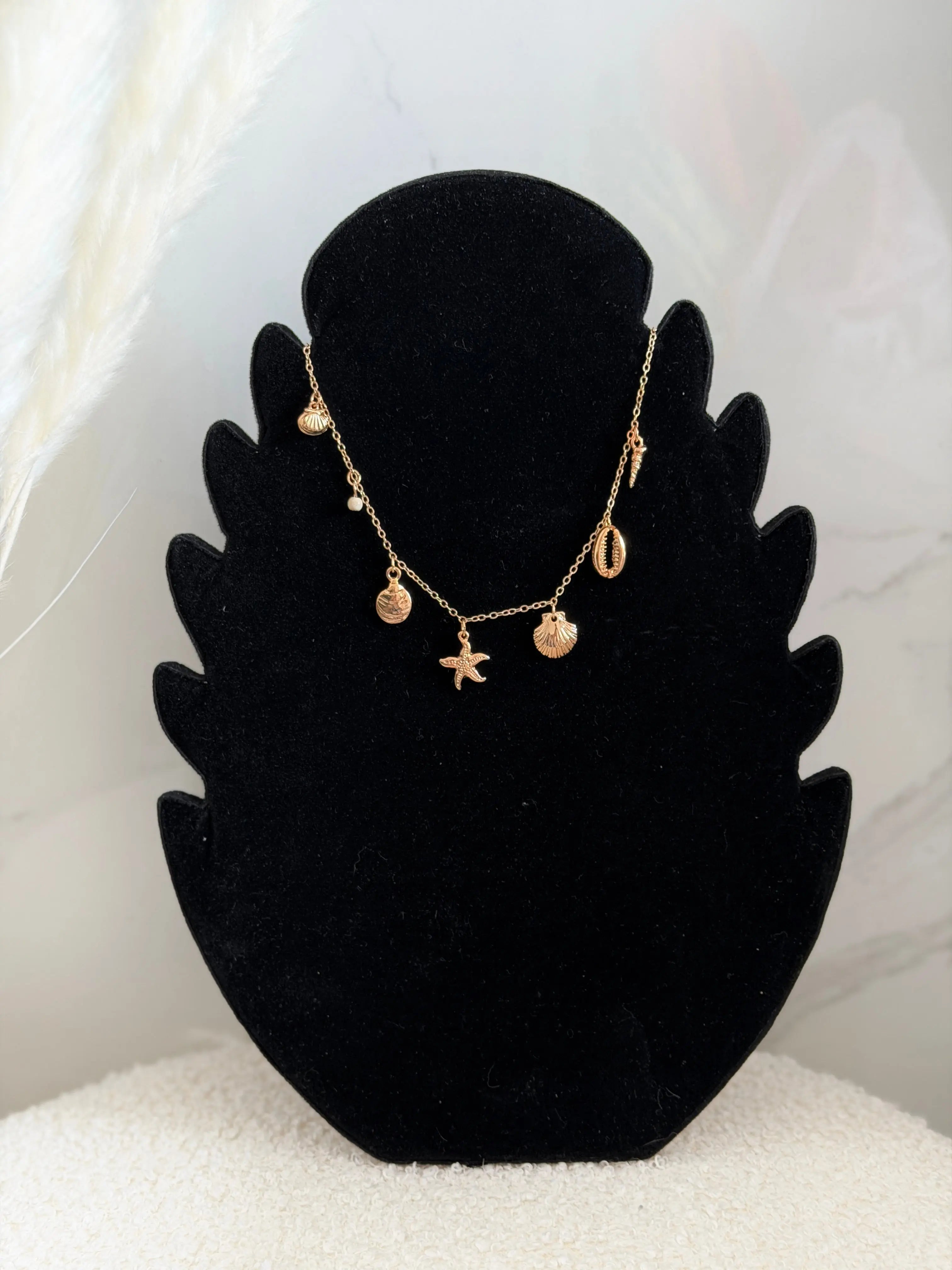 Collier charms doré - Étoile de mer Maddy & Co