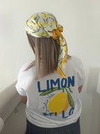 Foulard carré imprimé - Citron Maddy & Co