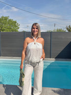 Pantalon Amelie - Blanc Maddy & Co