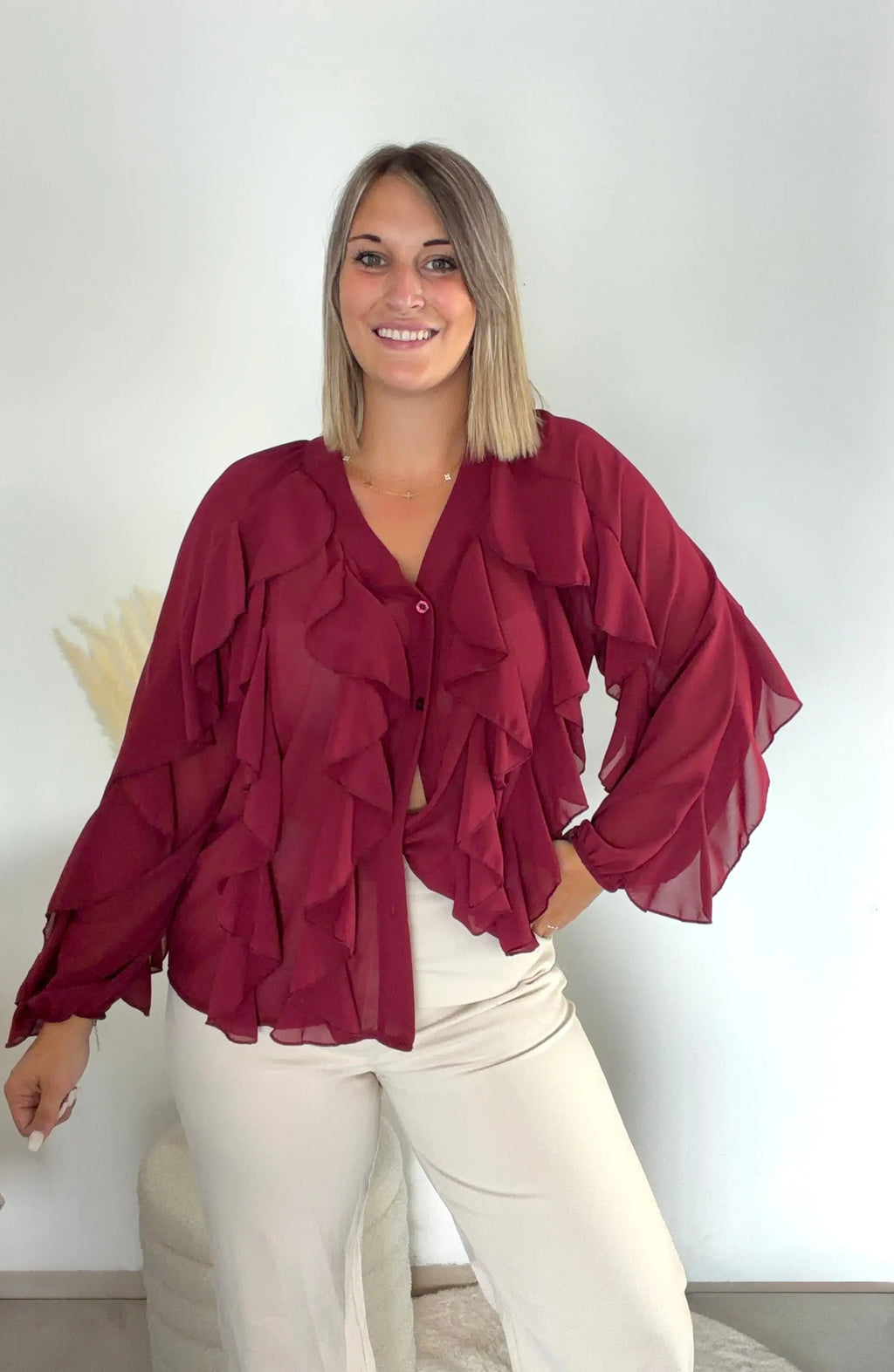 Chemisier FANELLA - Bordeaux Maddy & Co