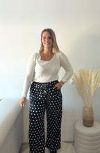 Pantalon Athéna - Noir à pois Maddy & Co