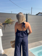 Top dos nu Amelie - Bleu marine Maddy & Co
