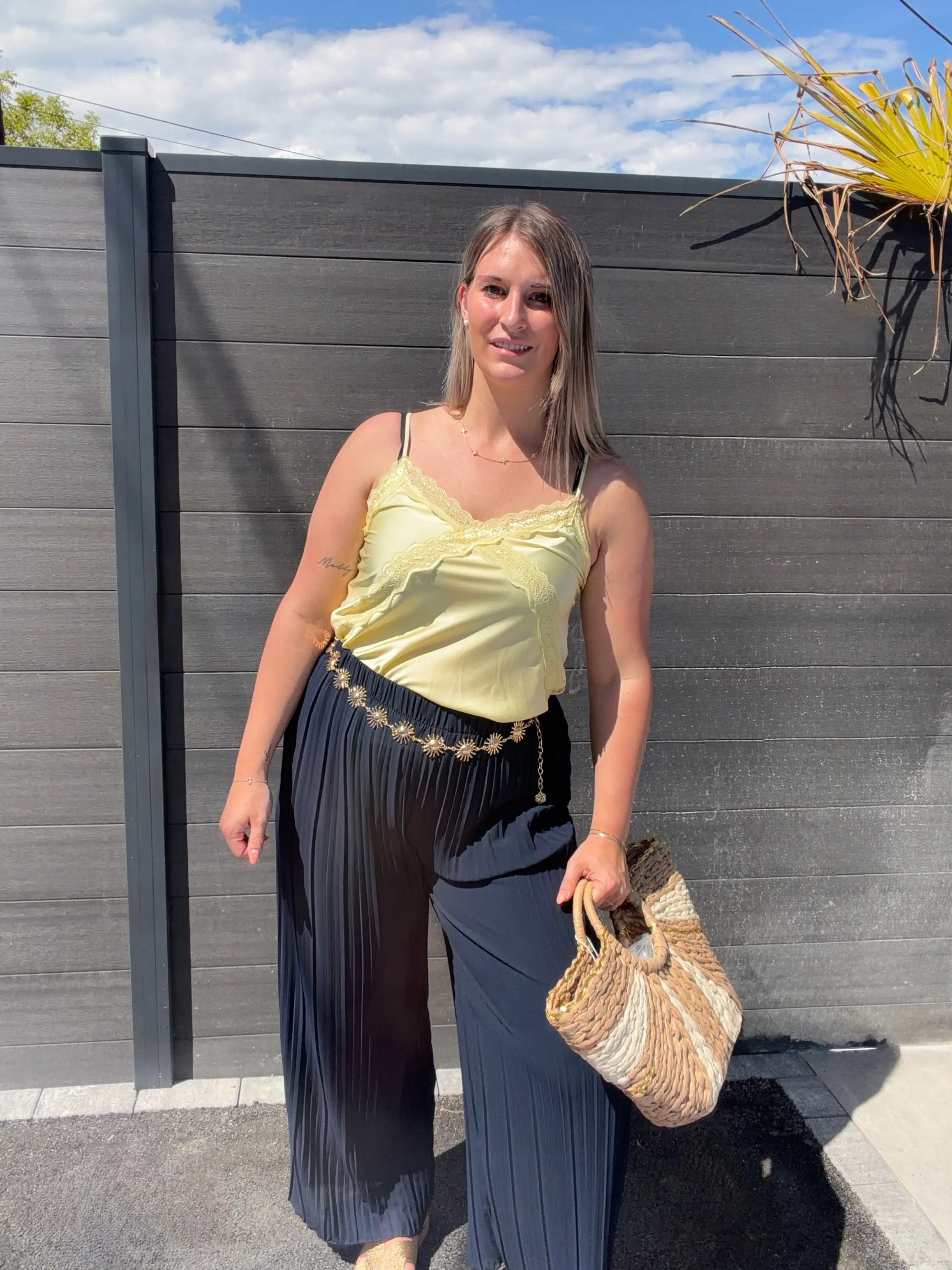 Pantalon Alma - Bleu Marine Maddy & Co