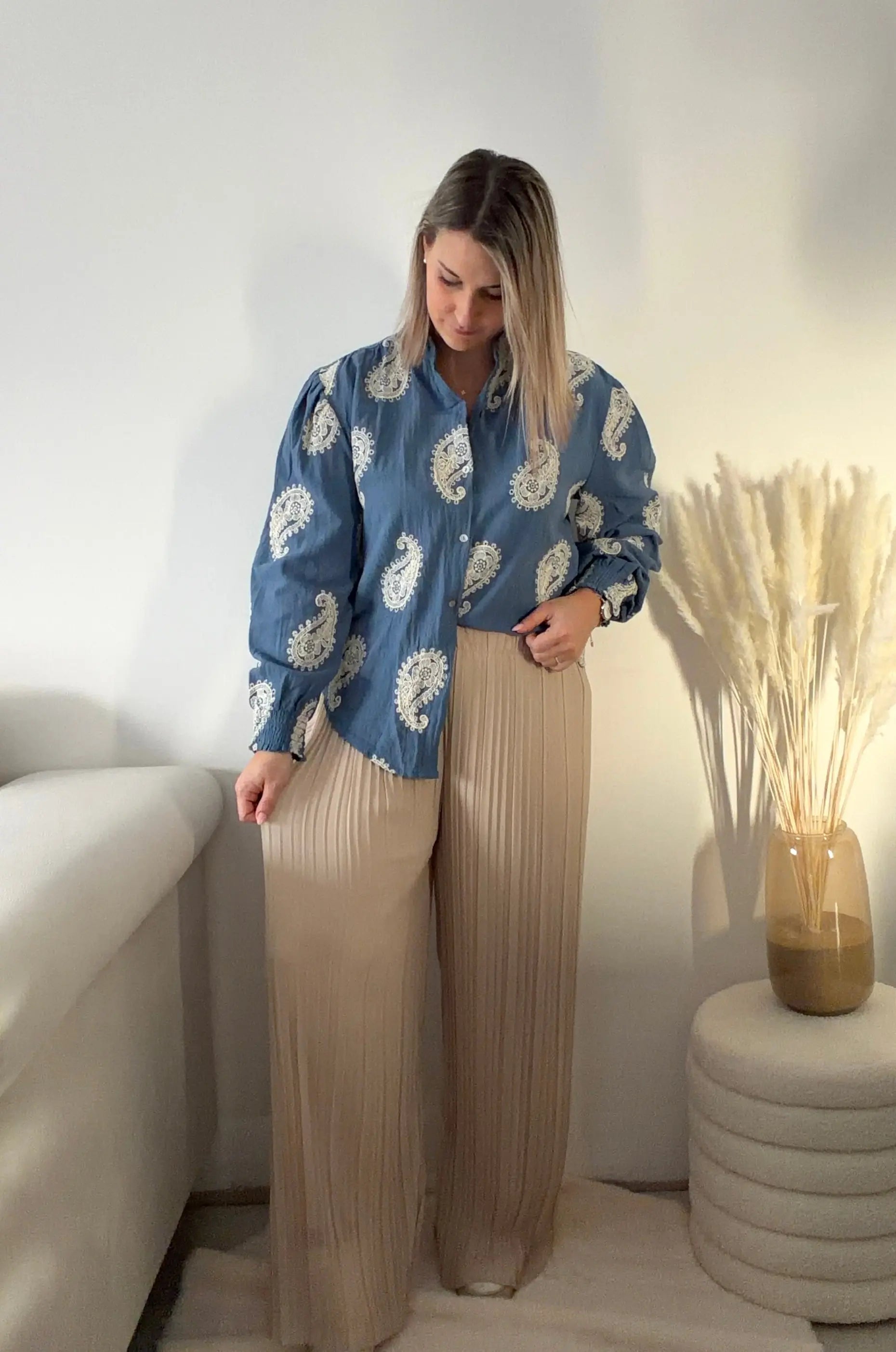 Pantalon Alma - Beige Maddy & Co