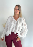 Chemisier FANELLA - Blanc Maddy & Co