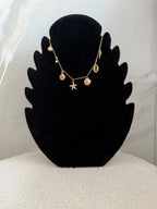 Collier charms doré - Étoile de mer Maddy & Co