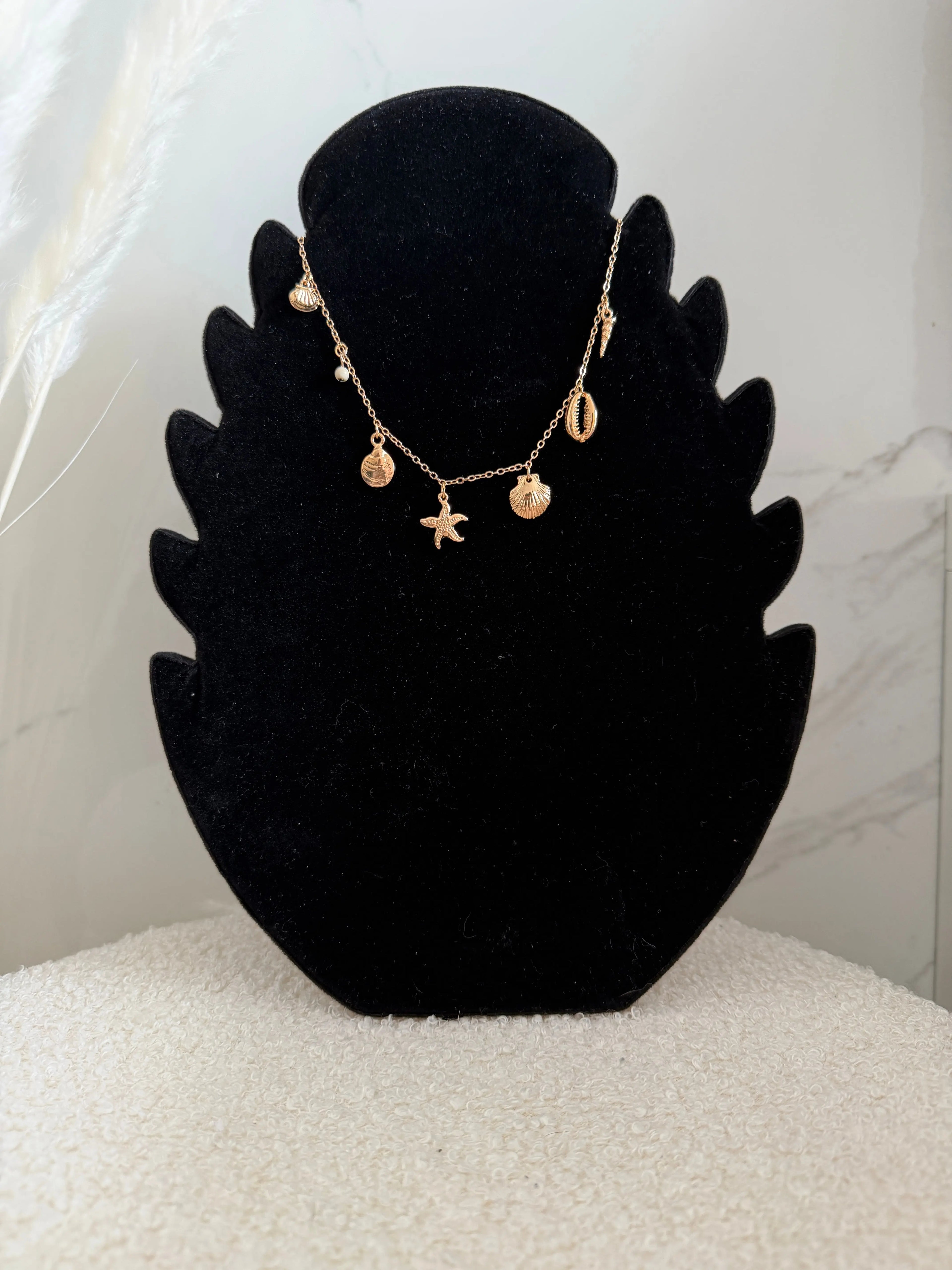 Collier charms doré - Étoile de mer Maddy & Co