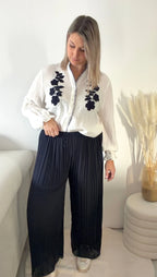 Chemise brodée - Léonie Maddy & Co