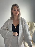Gilet tricot LANA Maddy & Co