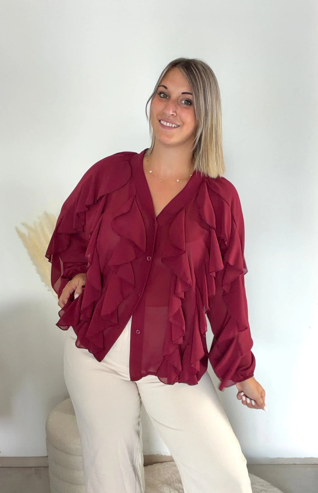 Chemisier FANELLA - Bordeaux Maddy & Co
