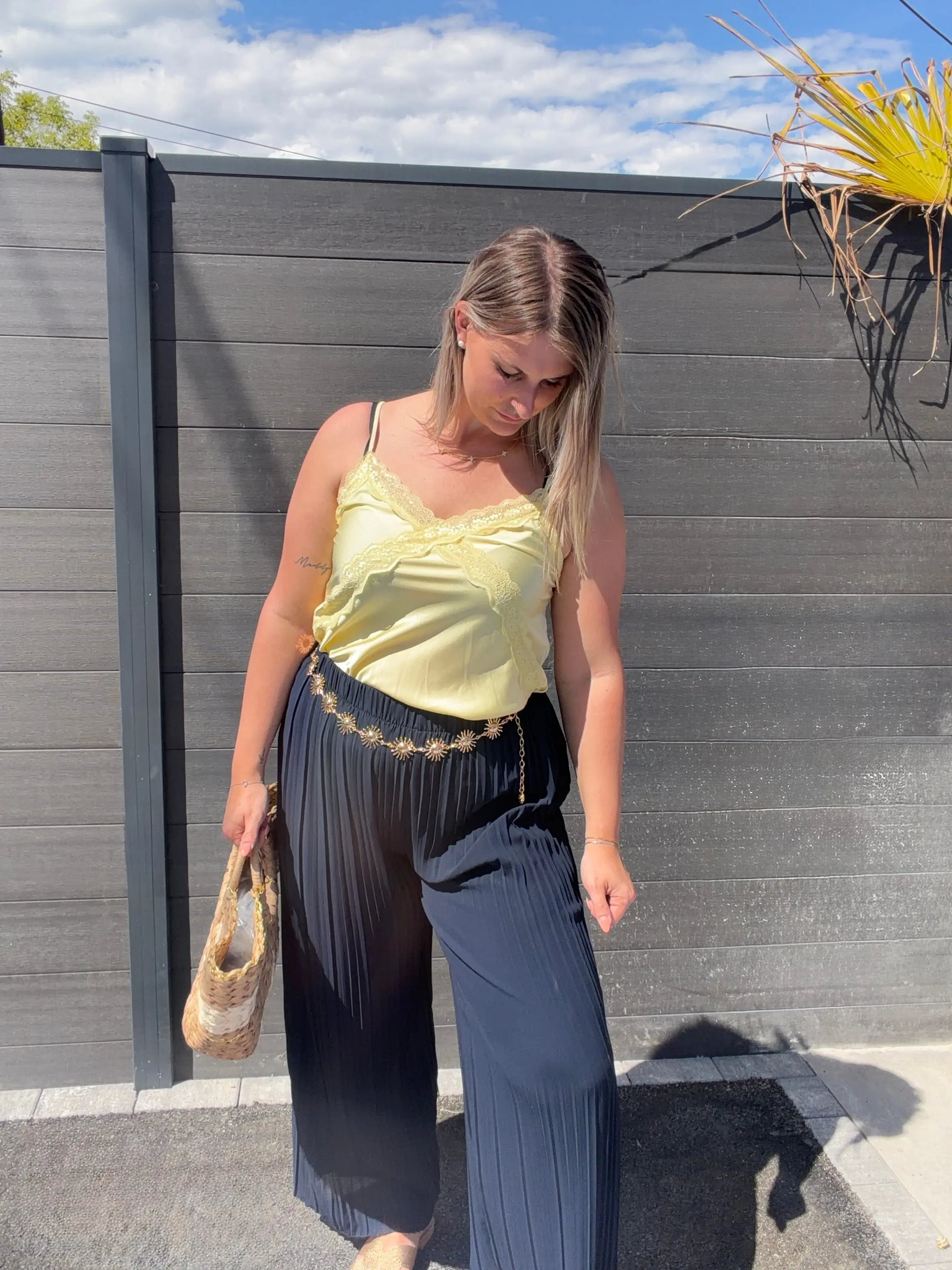 Pantalon Alma - Bleu Marine Maddy & Co