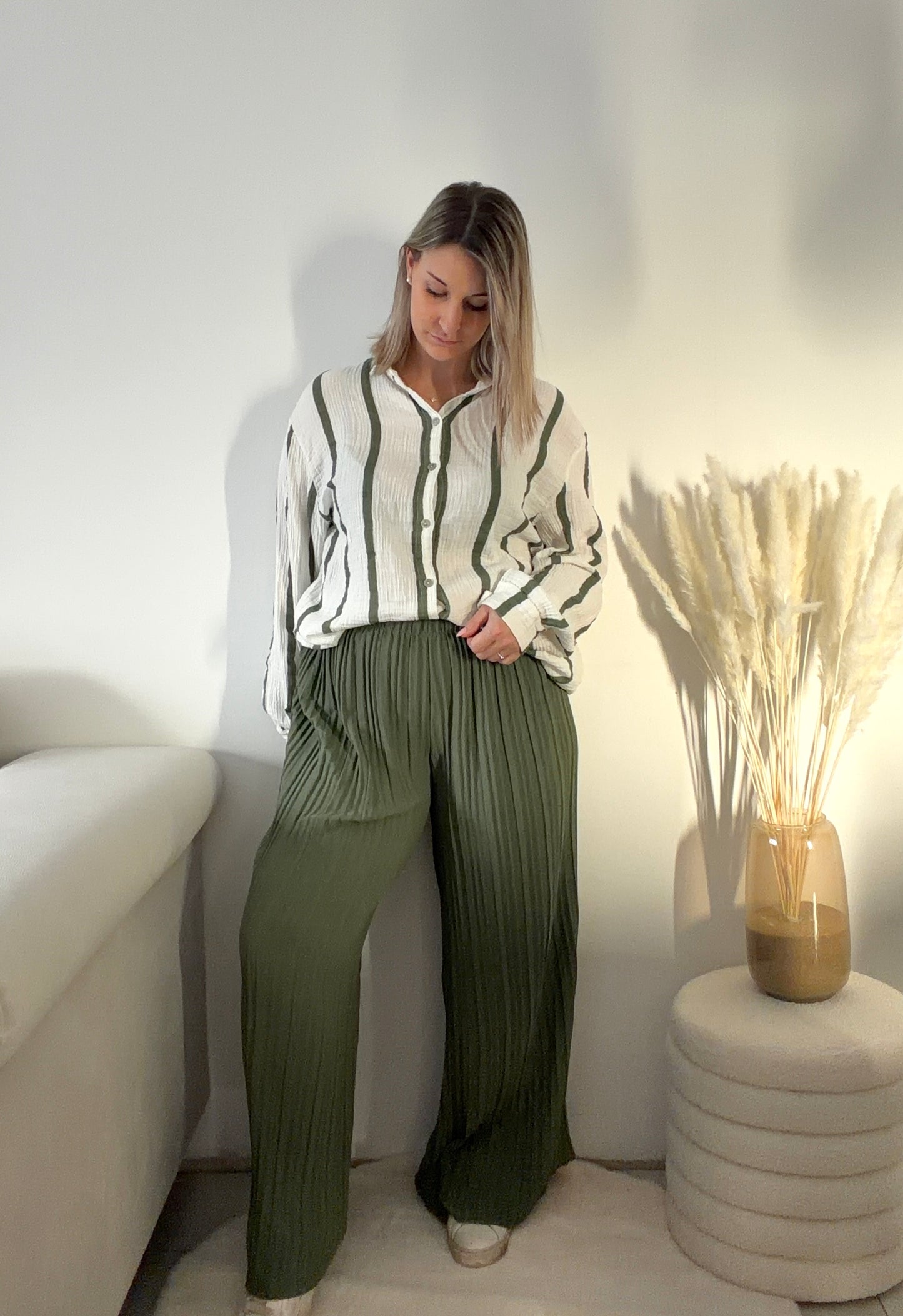 Chemise Kaki - Serena