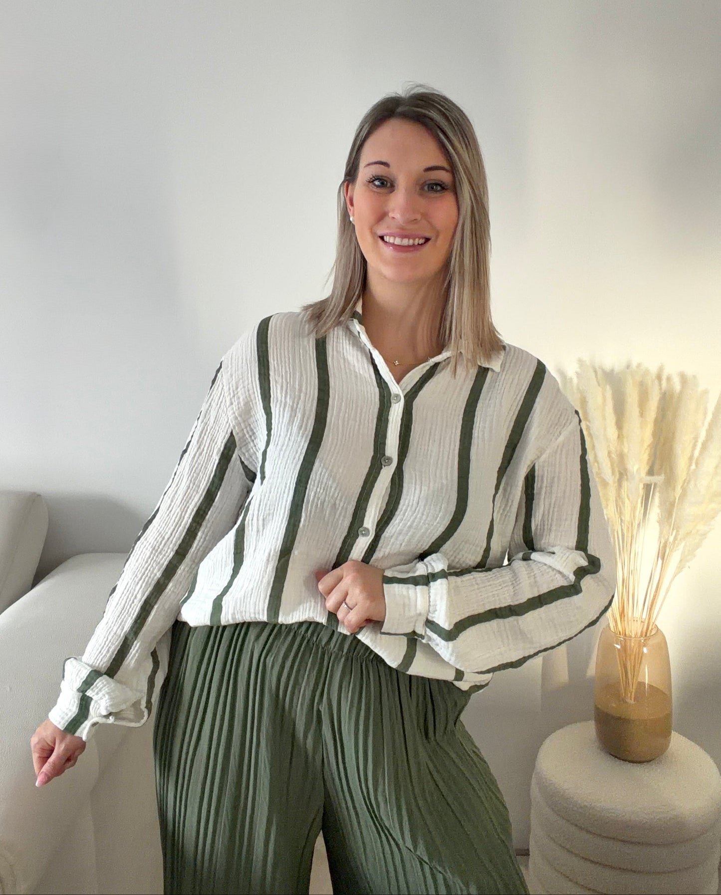 Chemise Kaki - Serena