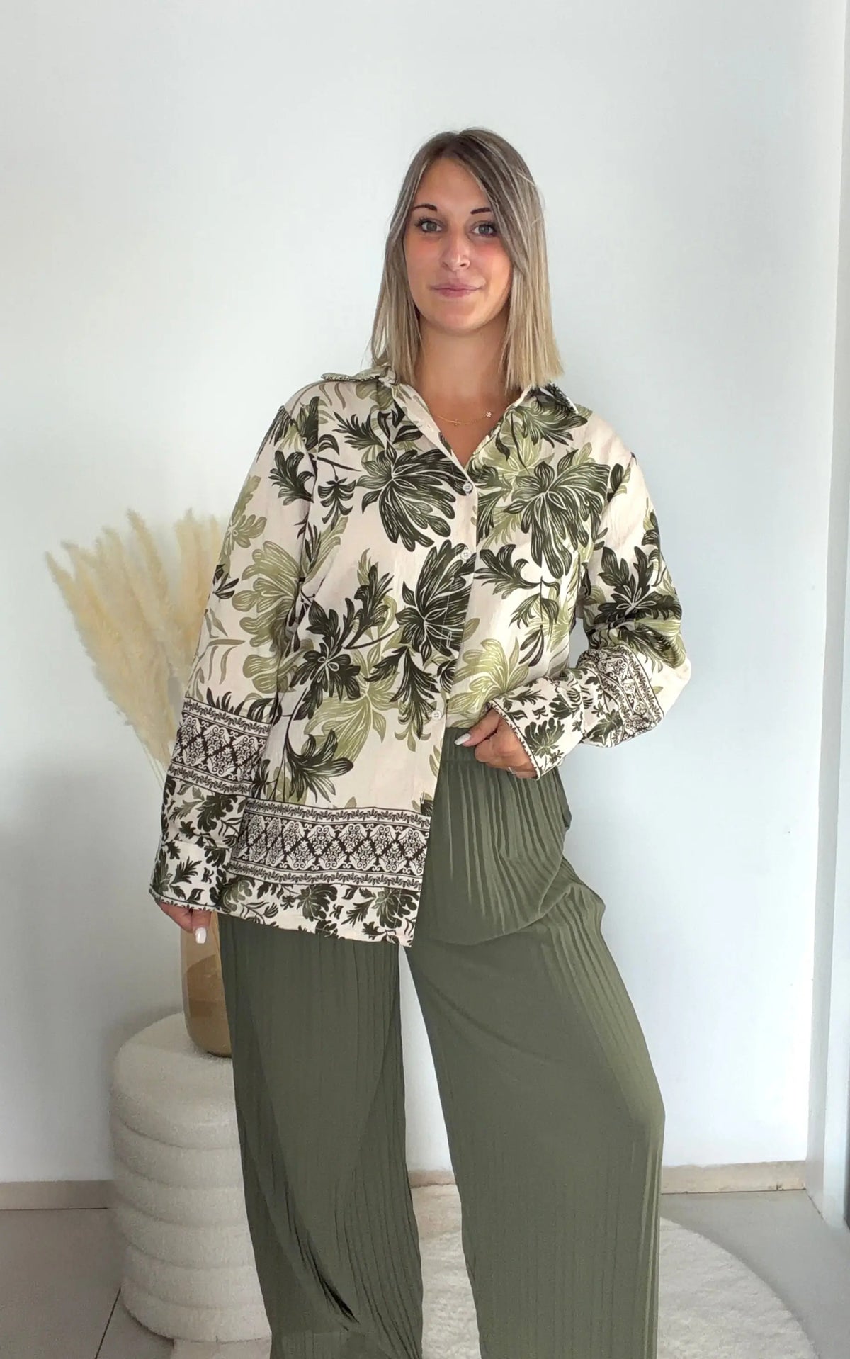 Pantalon Alma - Kaki Maddy & Co