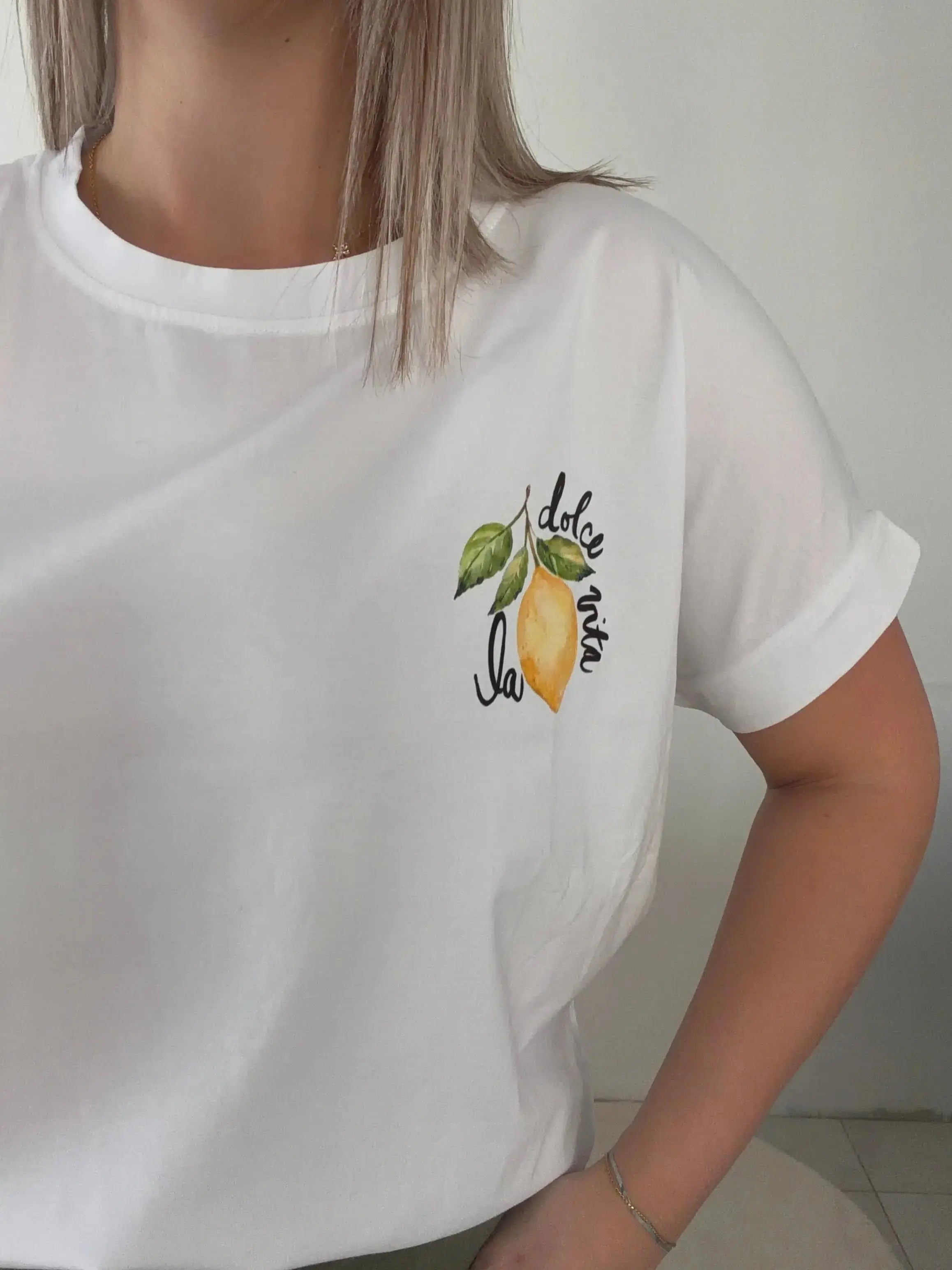 T-shirt - Dolce Vita Lemon Maddy & Co