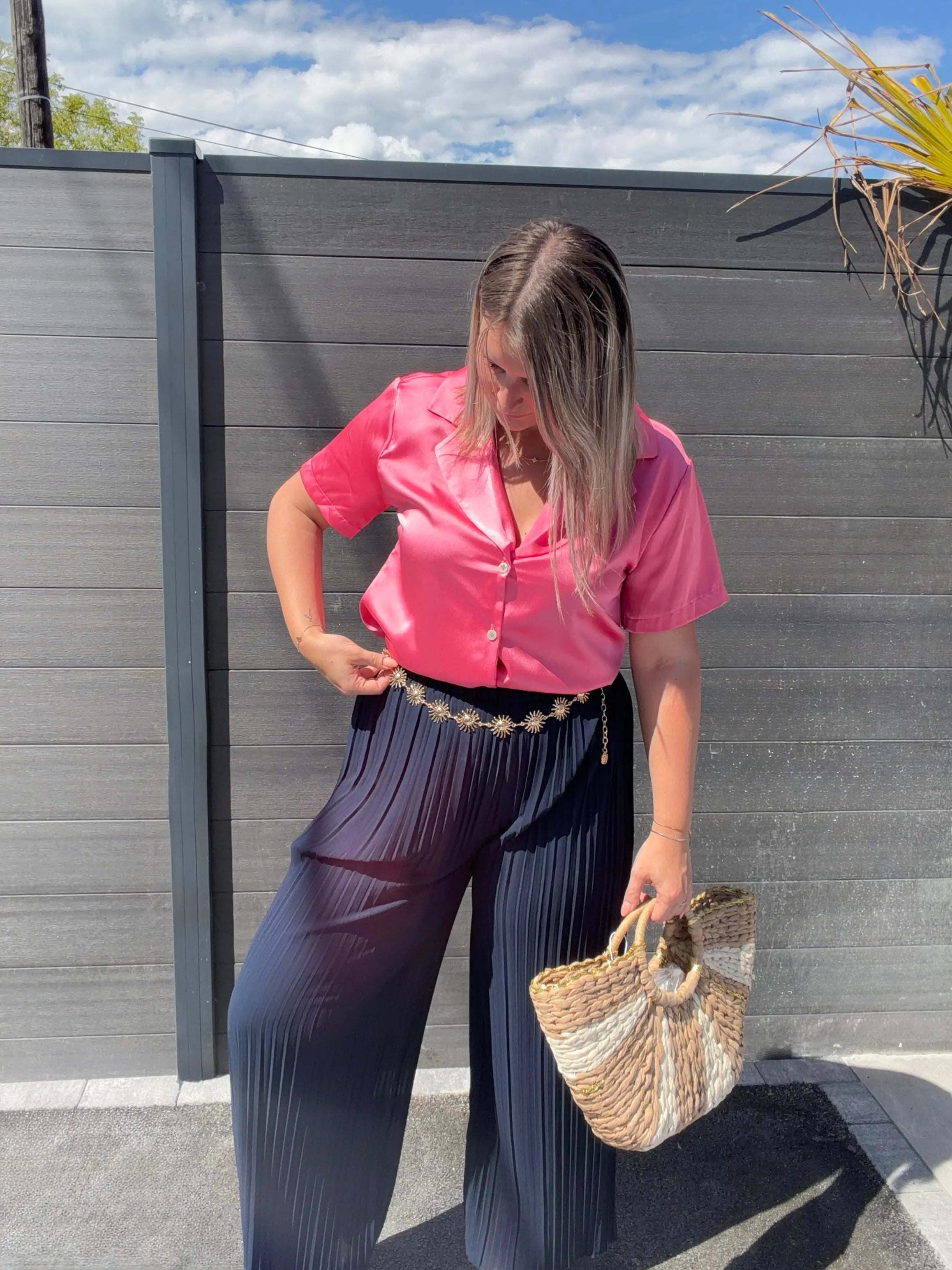 Pantalon Alma - Bleu Marine Maddy & Co