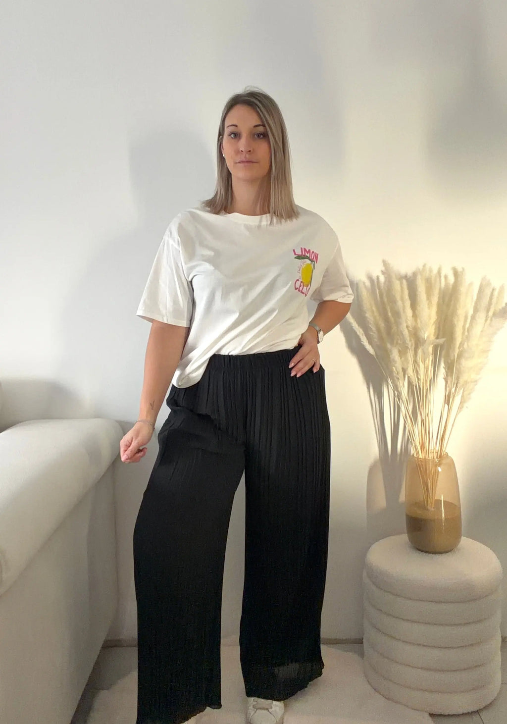Pantalon Alma - Noir Maddy & Co