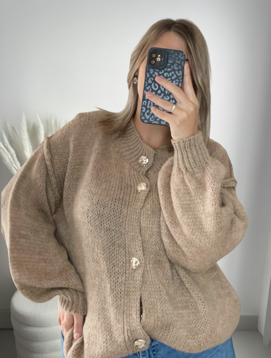 Gilet à boutons CAMILLE