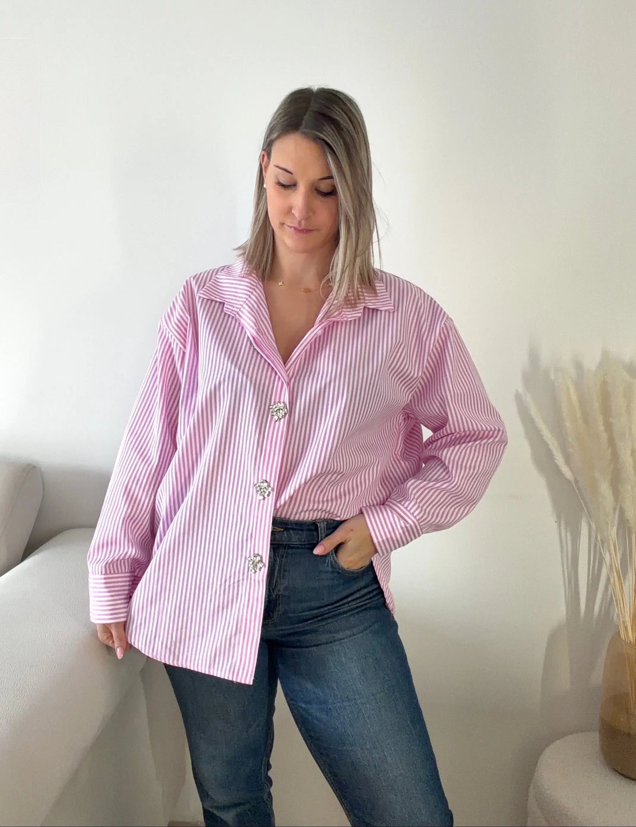 Chemise Rayures - Rosa Maddy & Co