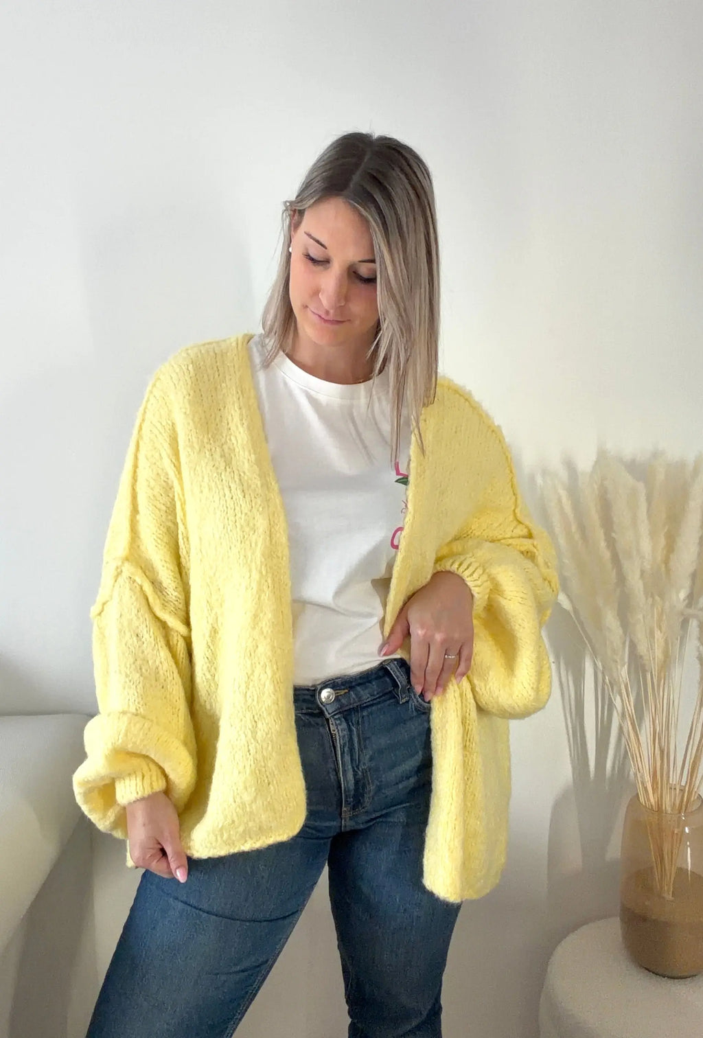 Gilet  DAISY - Jaune Maddy & Co
