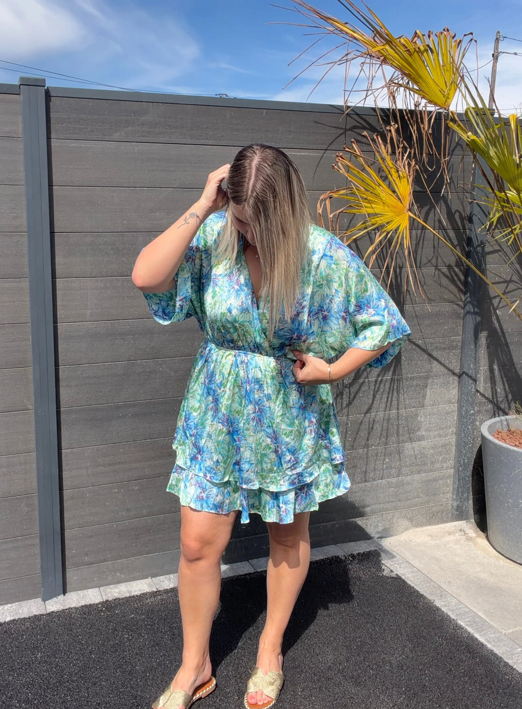 Robe Ivy- Bleu Maddy & Co