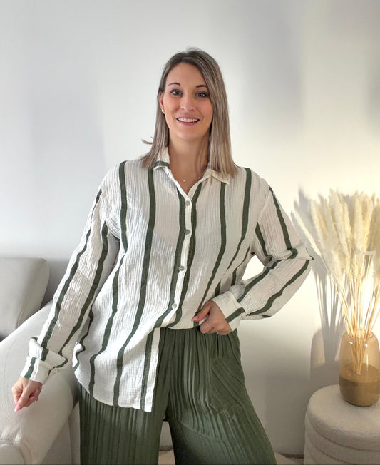 Chemise Kaki - Serena
