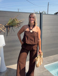 Top dos nu Amelie - Marron Maddy & Co