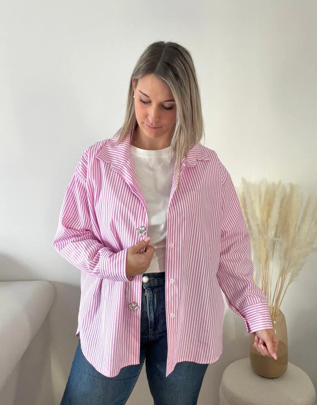 Chemise Rayures - Rosa Maddy & Co