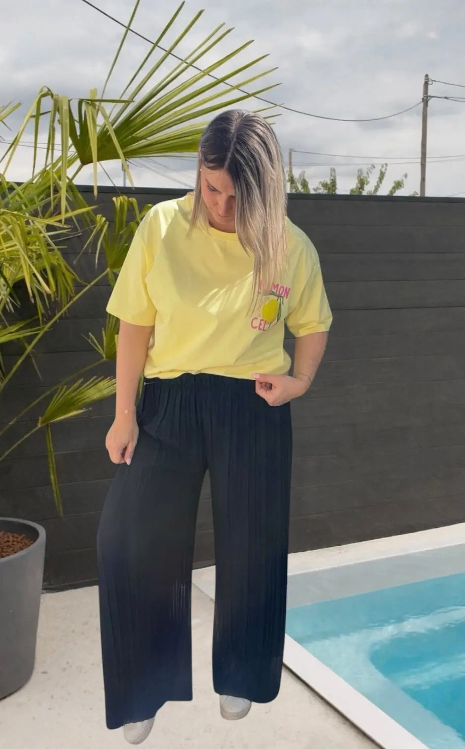 Pantalon Alma - Noir Maddy & Co