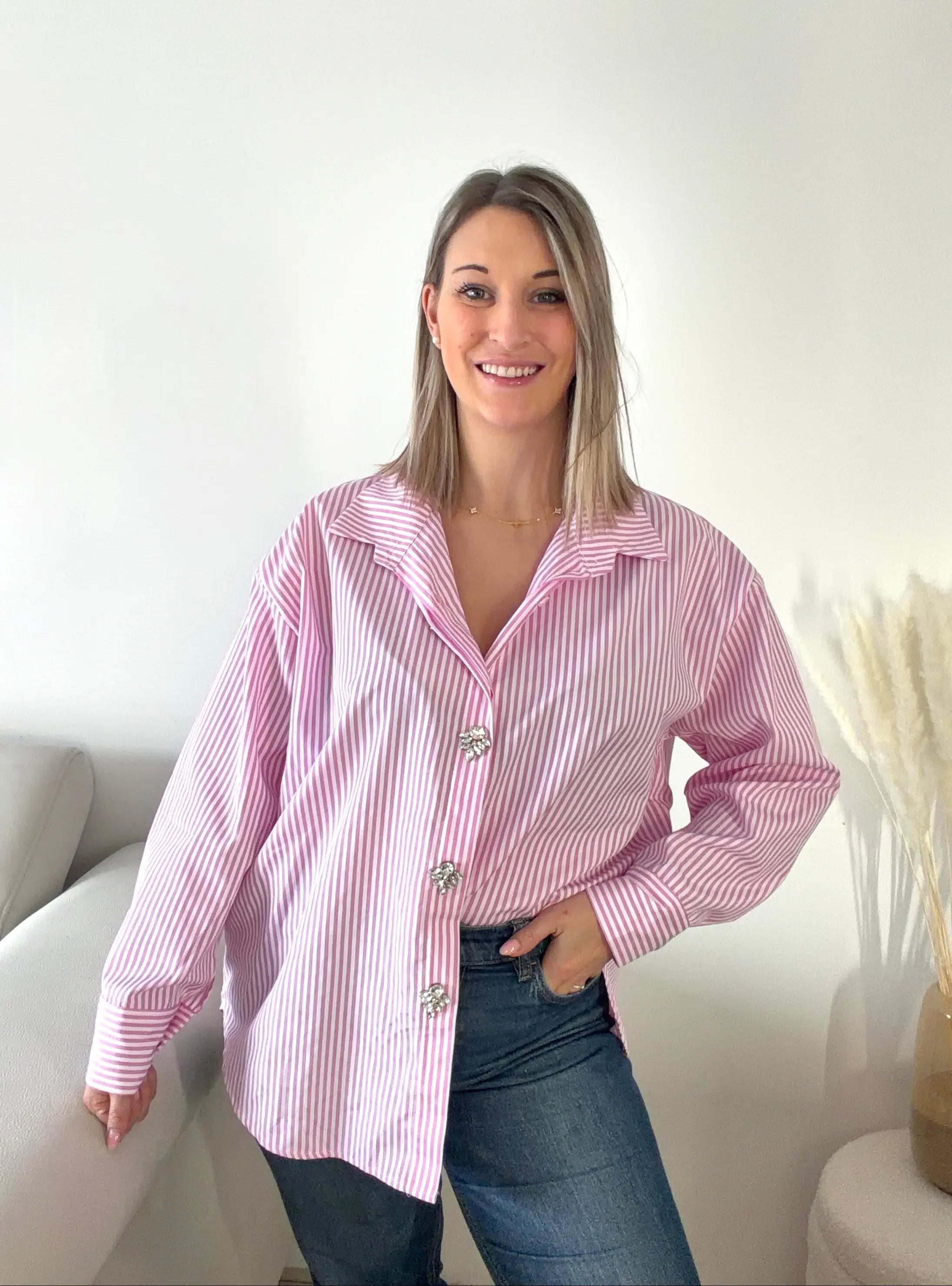 Chemise Rayures - Rosa Maddy & Co
