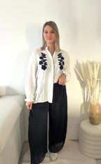 Chemise brodée - Léonie Maddy & Co