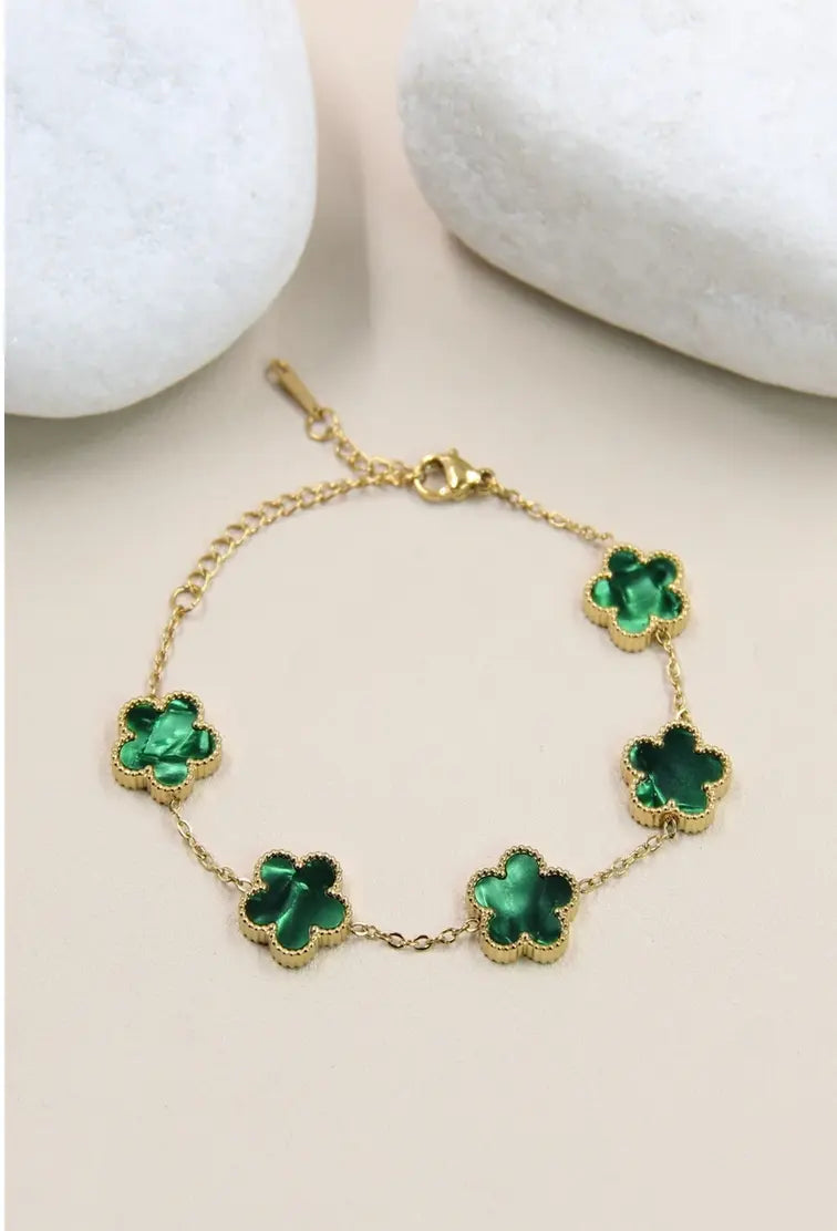 Parrure - TRÈFLE VERT - Maddy & Co