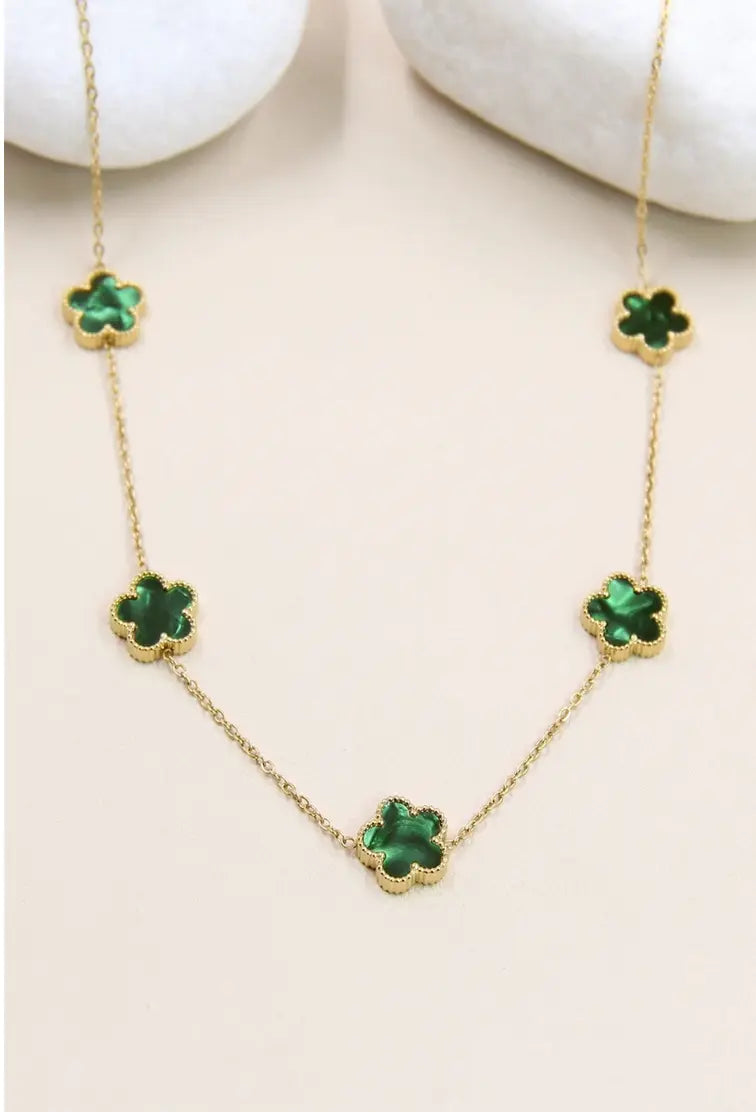 Parrure - TRÈFLE VERT - Maddy & Co