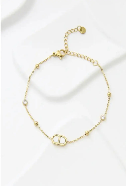 Bracelet CHAINE Doré - Maddy & Co